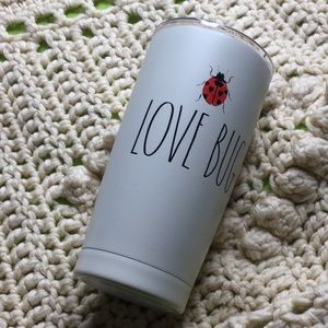 Rae Dunn tumbler lady Love Bug 17oz
